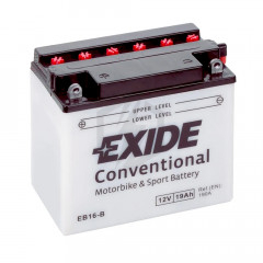 Batterie moto Exide EB16-B YB16-B 12v 19ah 190A