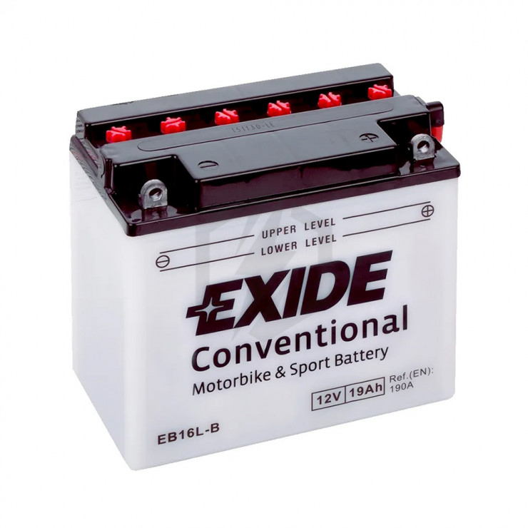 Batterie moto Exide EB16L-B YB16L-B 12v 19ah 190A