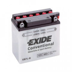 Batterie moto Exide EB7L-B YB7L-B 12v 8ah 85A