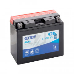 Batterie moto Exide ET12B-BS YT12B-BS 12v 10ah 160A