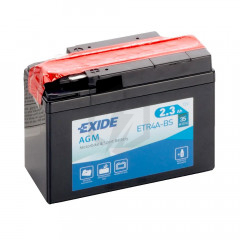 Batterie moto Exide ETR4A-BS YTR4A-BS 12v 2.3ah 35A