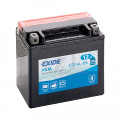 Batterie moto Exide ETX14L-BS YTX14L-BS 12v 12ah 200A