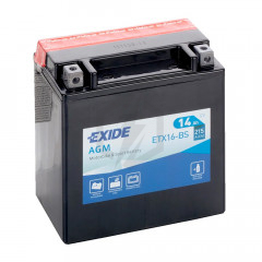 Batterie moto Exide ETX16-BS YTX16-BS 12v 14ah 215A