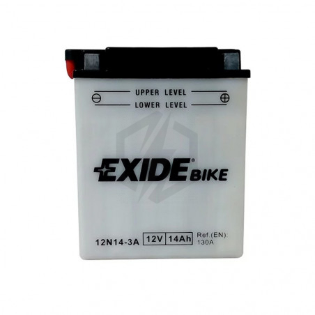 Batterie moto Exide 12N14-3A 12v 14ah 130A