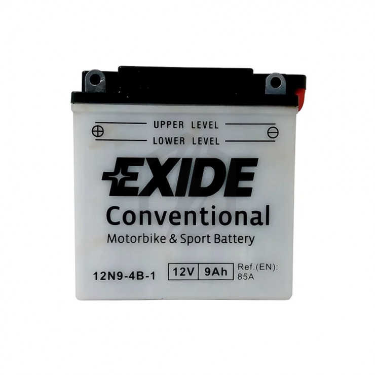 Batterie moto Exide 12N9-4B-1 12v 9ah 85A
