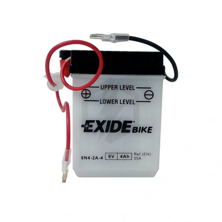 Batterie moto Exide 6N4-2A 6V 4ah 10A