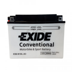 Batterie moto Exide E50-N18L-A3 Y50-N18L-A3 12v 20ah 260A