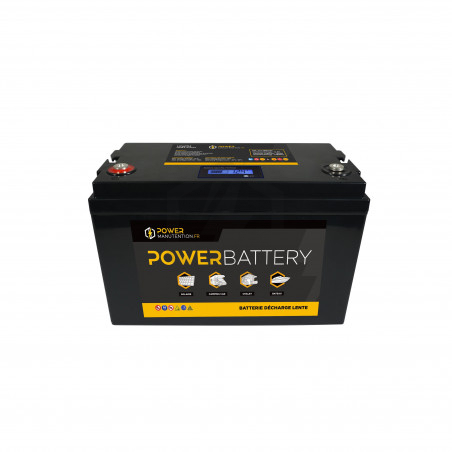 Batterie LITHIUM Fer Phosphate (LiFePO4) 12.8V 100ah Power Battery