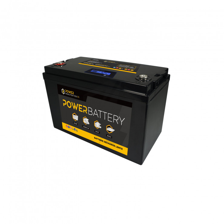 Batterie LITHIUM Fer Phosphate (LiFePO4) 12.8V 100ah Power Battery L5