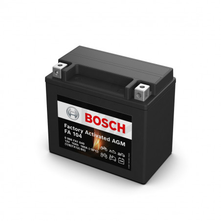 Batterie moto Bosch FA104 YTX12-BS 12V 10AH 180A