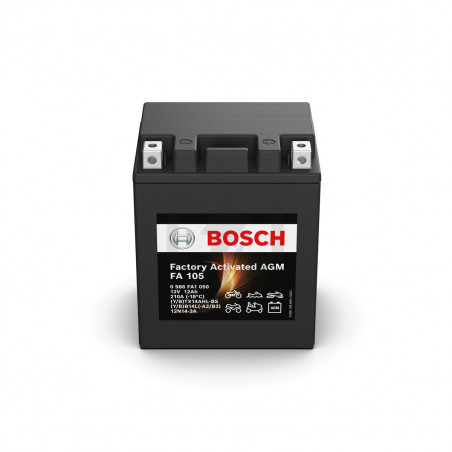 Batterie moto Bosch FA105 YTX14AHL-BS YB14L-A2 12V 12AH 210A YB14L-B2 12N14-3A