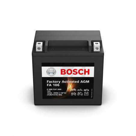 Batterie moto Bosch FA106 YTX14-BS 12V 12AH 200A