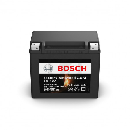 Batterie moto Bosch FA107 YTX20HL-BS YTX20L-BS 12V 18AH 310A