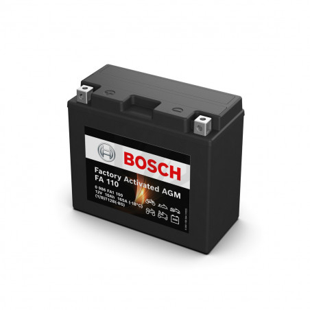 Batterie moto Bosch FA110 YT12B-BS 12V 10AH 165A