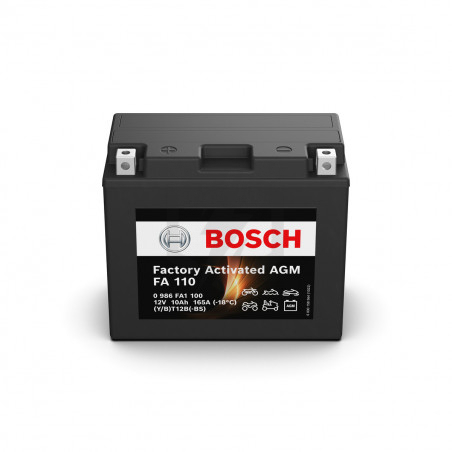 Batterie moto Bosch FA110 YT12B-BS 12V 10AH 165A