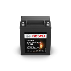 Batterie moto Bosch FA112 YB12AL-A2 YB12AL-A 12V 12AH 125A