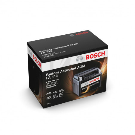 Batterie moto Bosch FA113 YTZ14S 12V 11.2AH 220A