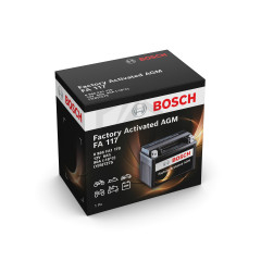 Batterie moto Bosch FA117 YTZ7S 12V 6AH 90A