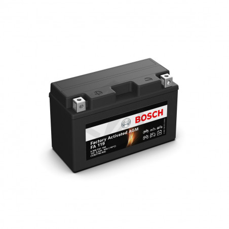 Batterie moto Bosch FA119 YT7B-BS 12V 6.5AH 90A