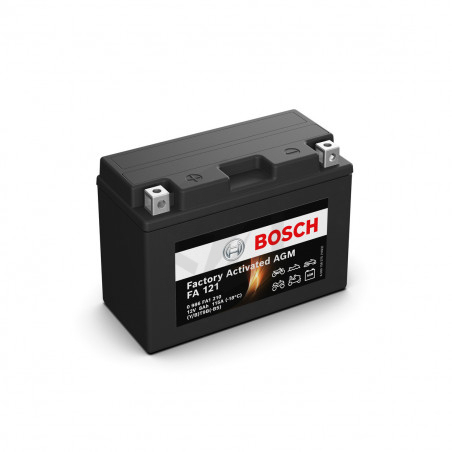 Batterie moto Bosch FA121 YT9B-BS 12V 8AH 115A