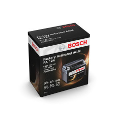 Batterie moto Bosch FA124 YTX16-BS 12V 14AH 230A