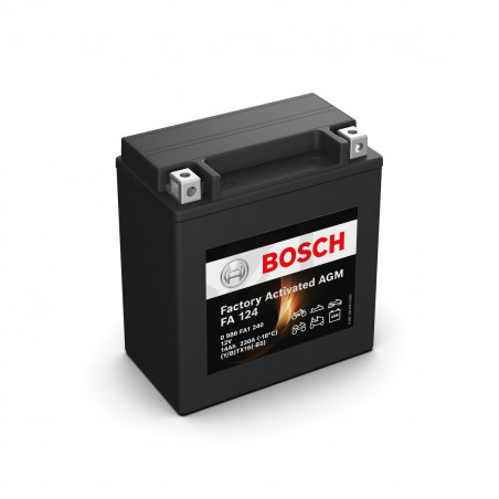 Batterie moto Bosch FA124 YTX16-BS 12V 14AH 230A