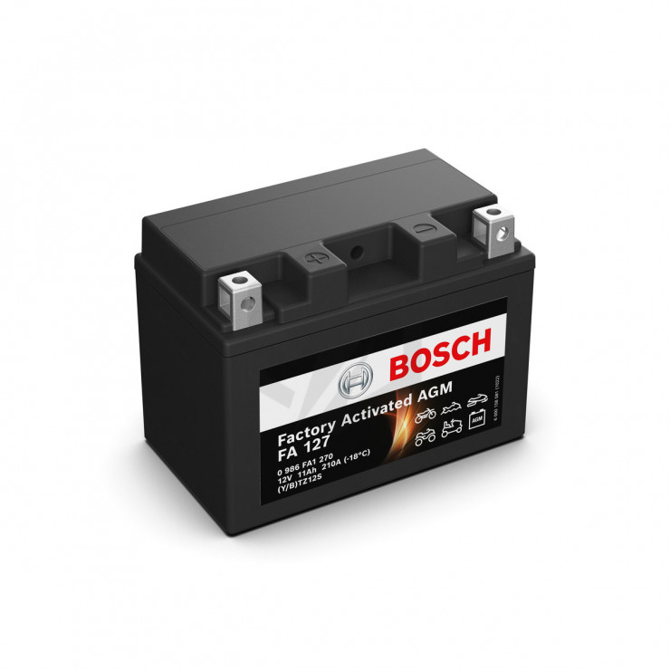 Batterie moto Bosch FA127 YTZ12S 12V 11AH 110A