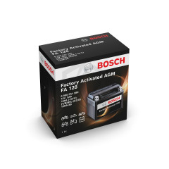 Batterie moto Bosch FA128 YB9L-A2 12N9-3B 12V 9AH 100A