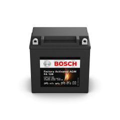 Batterie moto Bosch FA128 YB9L-A2 12N9-3B 12V 9AH 100A