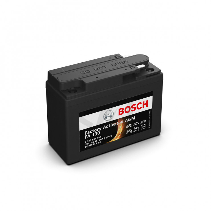 Batterie moto Bosch FA130 YTR4A-BS 12V 2.3AH 30A