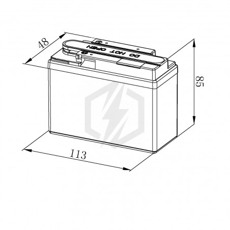 Batterie moto Bosch FA130 YTR4A-BS 12V 2.3AH 30A