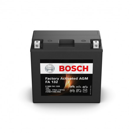 Batterie moto Bosch FA132 YT14B-BS 12V 12AH 175A