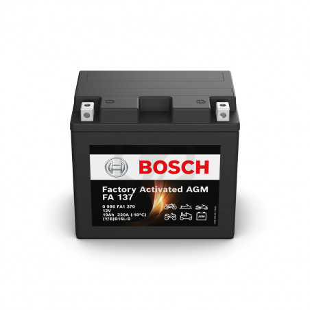 Batterie moto Bosch FA137 YB16L-B 12V 19AH 220A