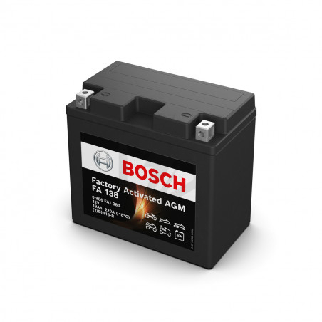 Batterie moto Bosch FA138 YB16-B 12V 19AH 220A