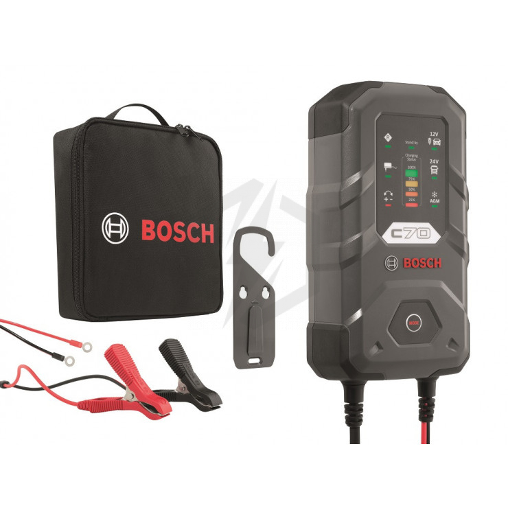 Chargeur de Batterie BOSCH C70 12v et 24V 10A