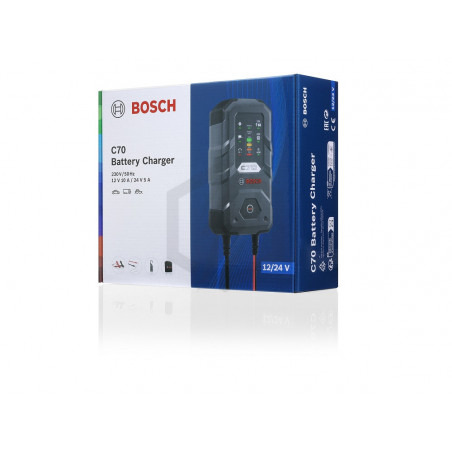 Chargeur de Batterie BOSCH C70 12v et 24V 10A