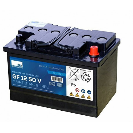 Batterie Gel Sonnenschein GF12050 V 12v 55ah