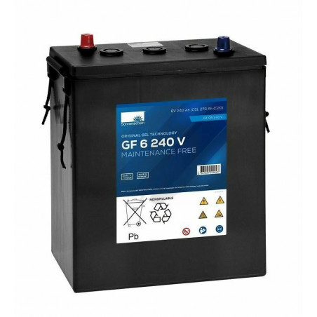 Batterie Gel Sonnenschein GF06240V 6v 240ah