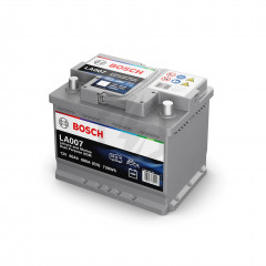 Batterie décharge lente Bosch AGM LA007 12v 60ah 0092LA0070