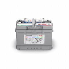 Batterie décharge lente Bosch AGM LA008 12v 70ah 0092LA0080 X3D