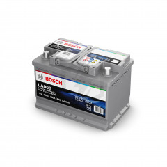 Batterie décharge lente Bosch AGM LA009 12v 80ah 0092LA0080 X4D