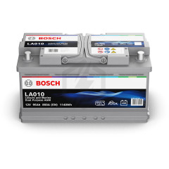 Batterie décharge lente Bosch AGM LA010 12v 95ah 0092LA0100 X5D