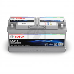 Batterie décharge lente Bosch AGM LA011 12v 105ah 0092LA0110 X6D
