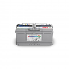 Batterie décharge lente Bosch AGM LA011 12v 105ah 0092LA0110 X6D