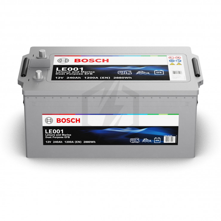 Batterie décharge lente Bosch EFB LE001 12v 240ah 0092LE0010