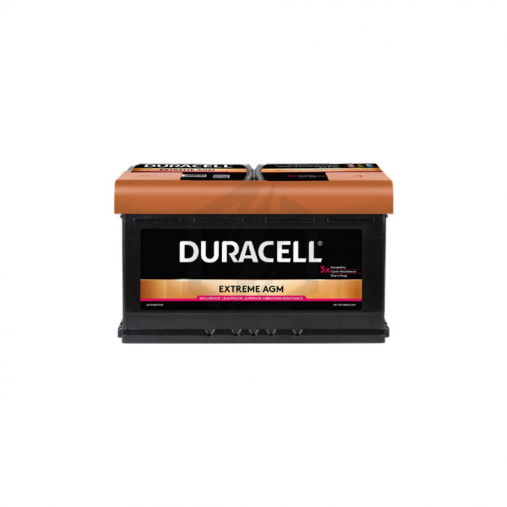 Batterie Duracell DE80 AGM 12v 80ah 800A L4D X4D