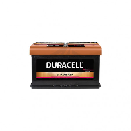 Batterie Duracell DE80 AGM 12v 80ah 800A L4D X4D