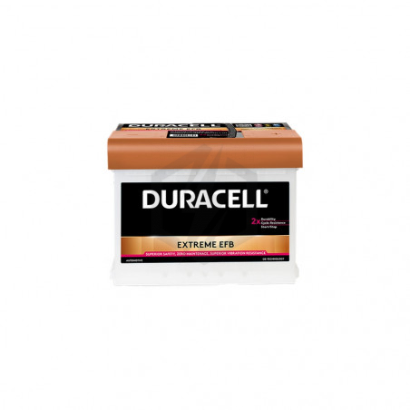 Batterie Duracell DE65 EFB 12v 65ah 640A L2D X2D