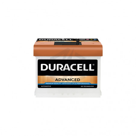 Batterie Duracell Premium DA63 12v 63ah 600A L2D