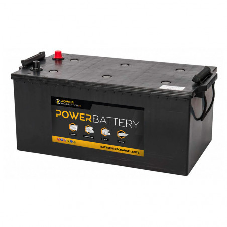 Batterie décharge lente GEL Power Battery 12v 210ah